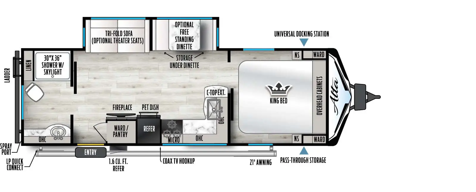 2600KRB Floorplan Image